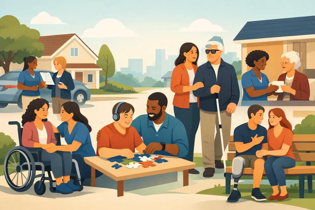 Individual Supports for Adults With Disabilities