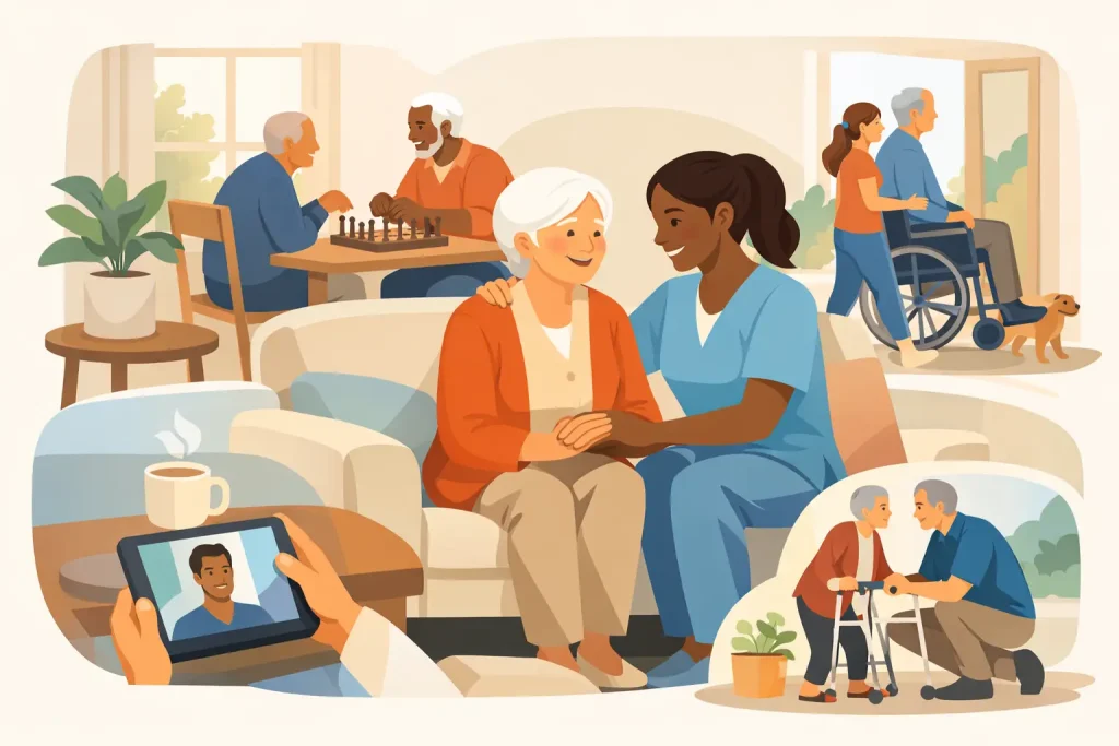 In Home Companionship Benefits for Seniors