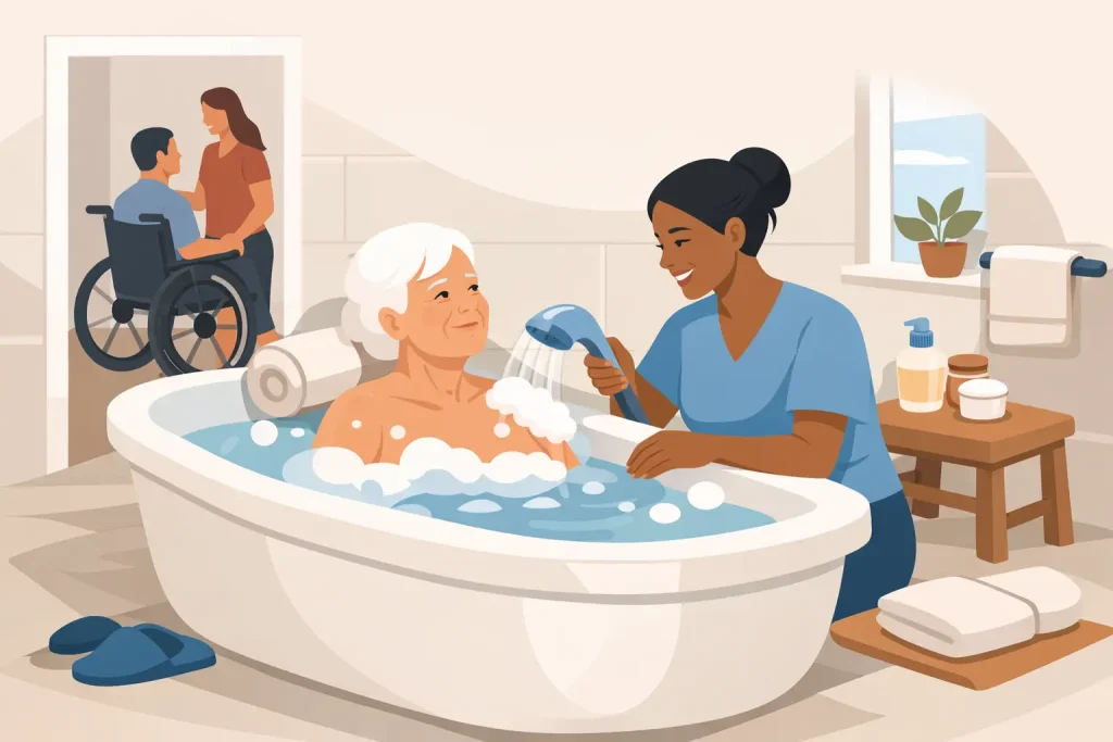 Bathing Assistance for Adults at Home
