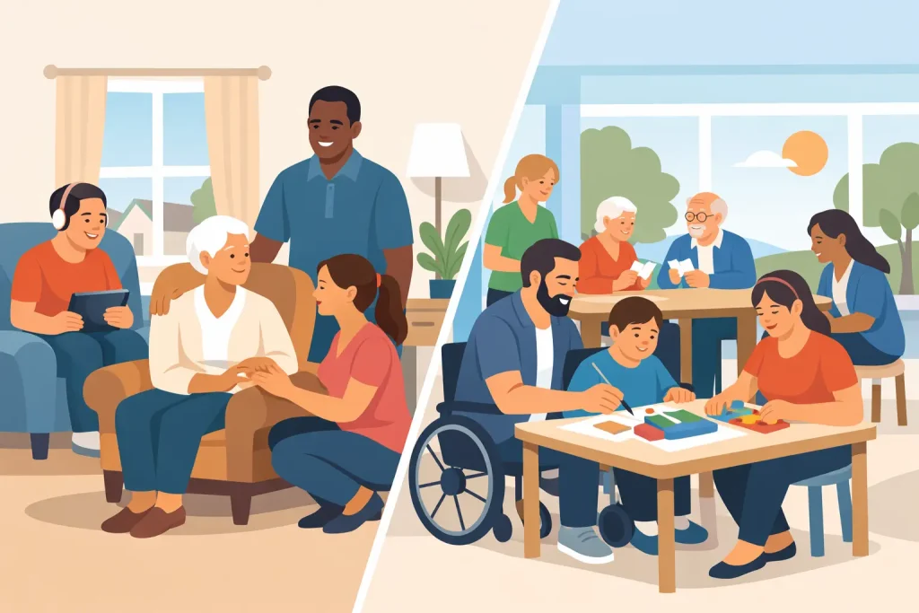 Respite Care vs Adult Day Care Explained