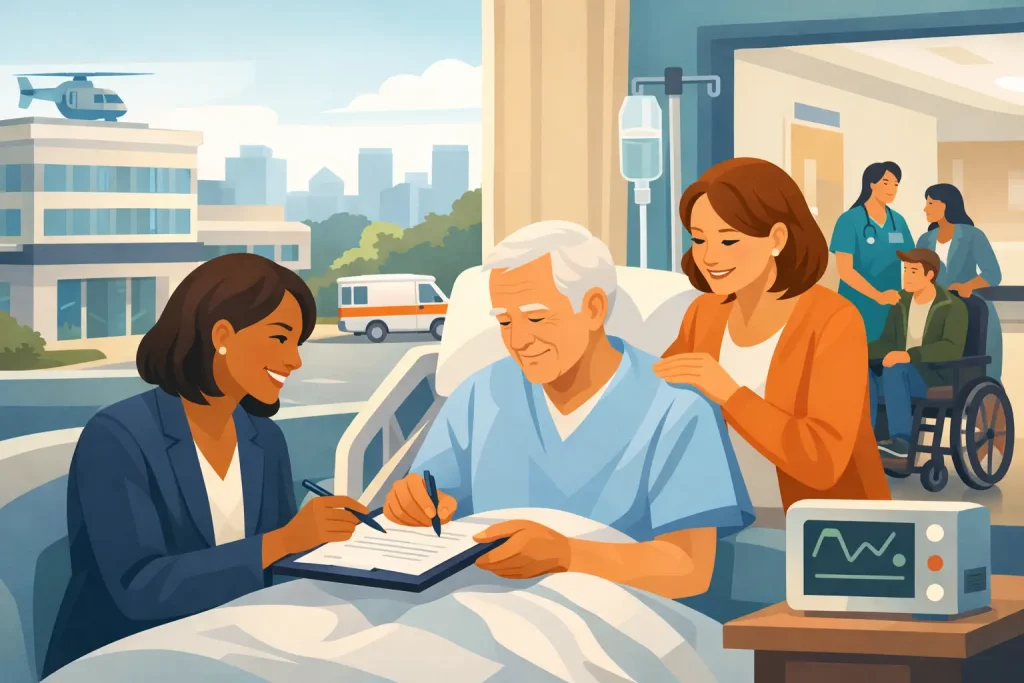 Newark Hospital Notary Visits When Time Matters