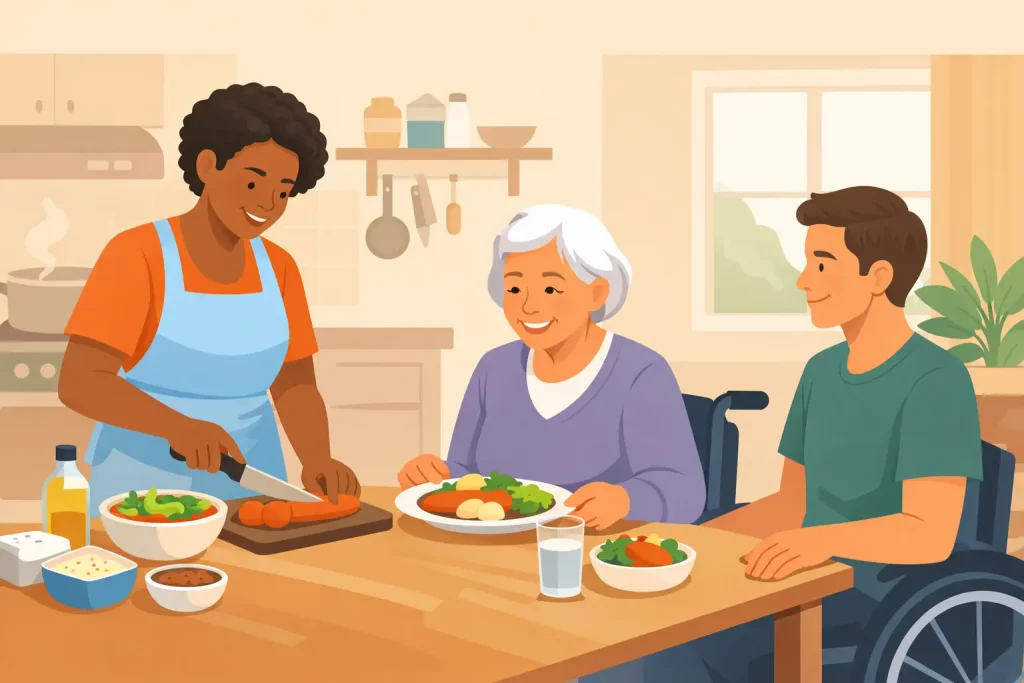 Can Aides Prepare Special Diets at Home?