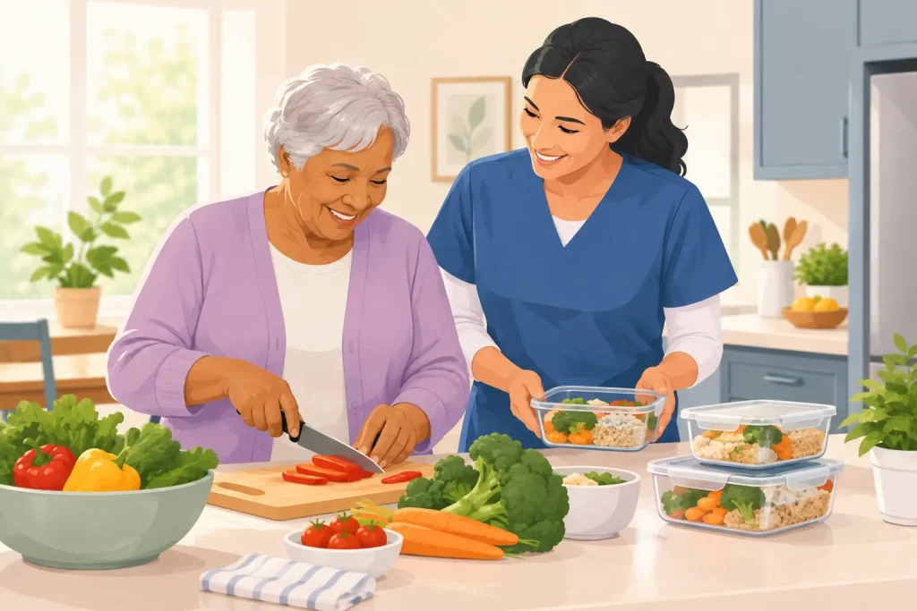 Meal Preparation for Seniors at Home Made Simpler