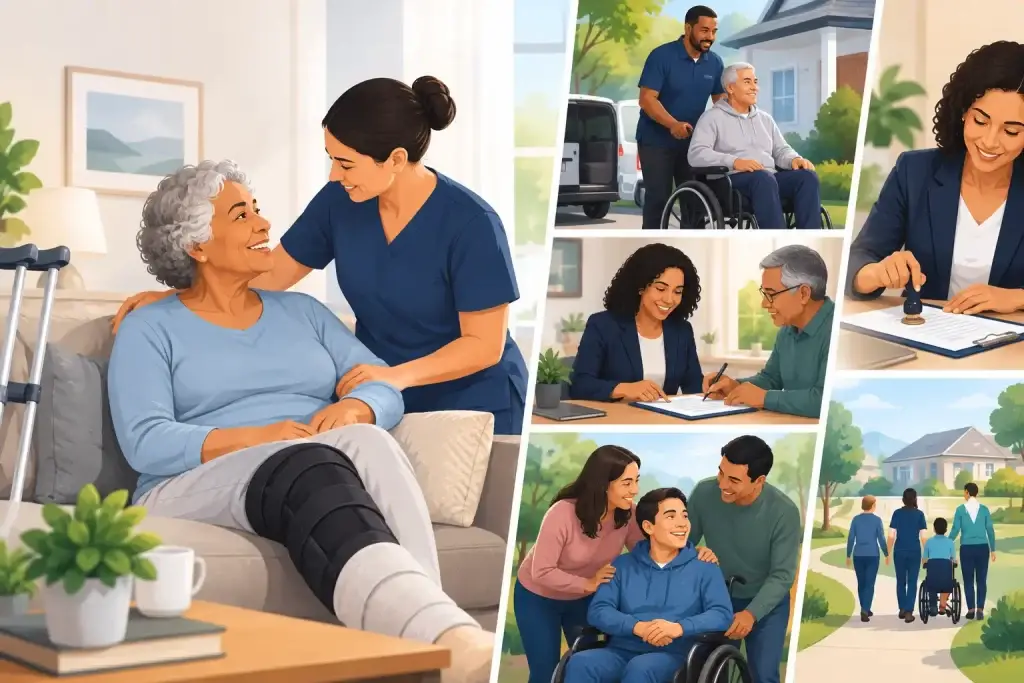 A Post Surgery Caregiving Example for Families